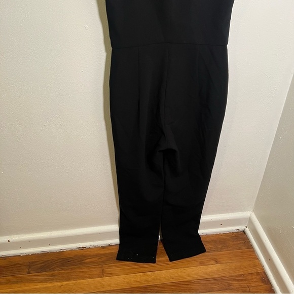 Black Halo Antoinette Sleeveless Jumpsuit Black 8 - Picture 8 of 11